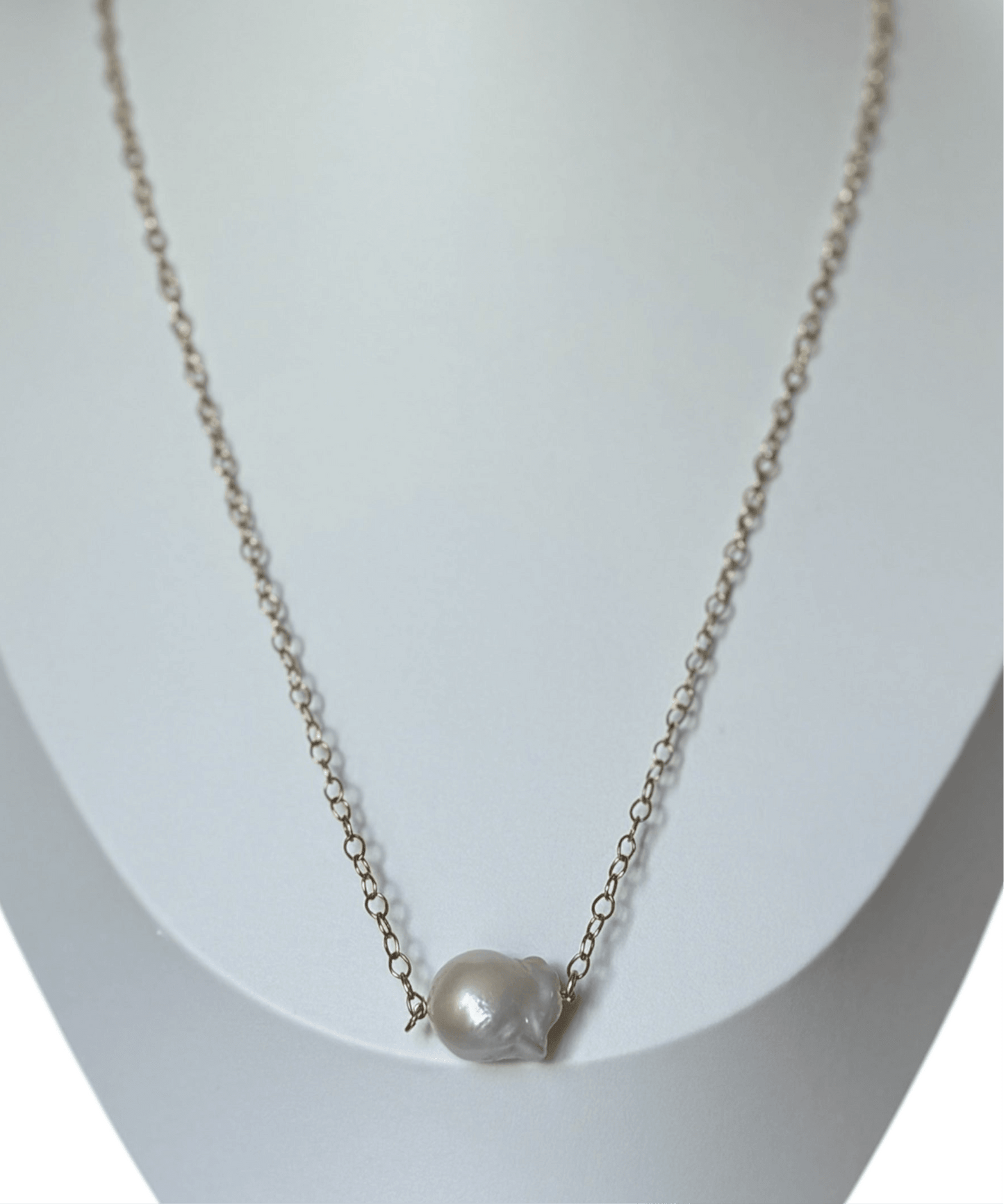 Baroque Freshwater Pearl 18K gold-filled necklace